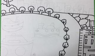 画家乡的风景画的目的和意义上什么 我的家乡画一幅画